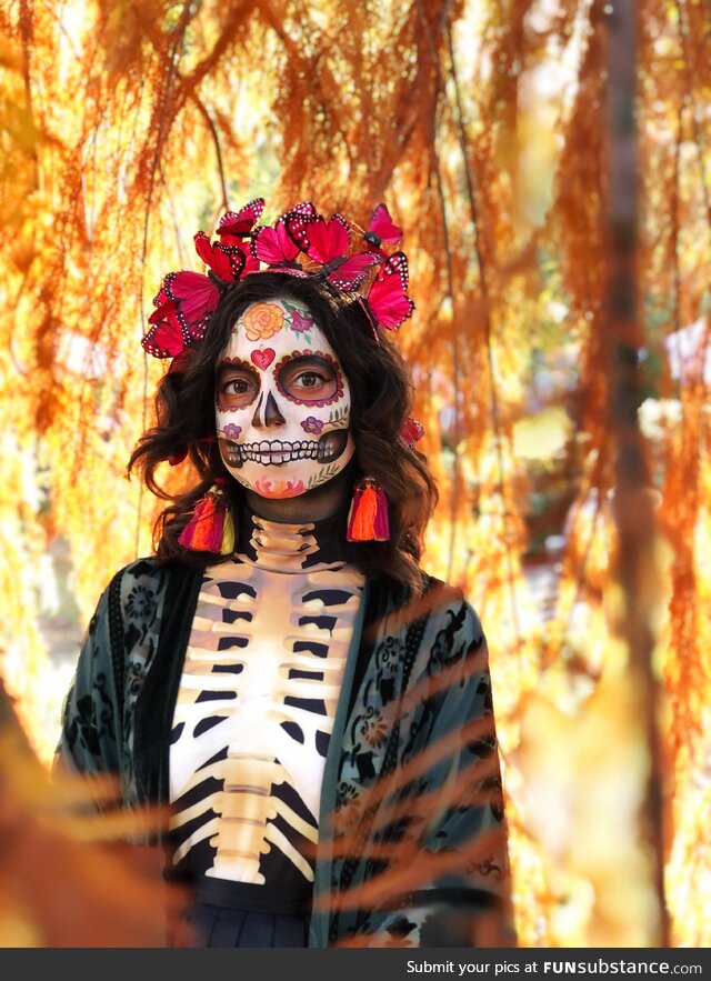 My final day of celebrating Dia de los Muertos this year