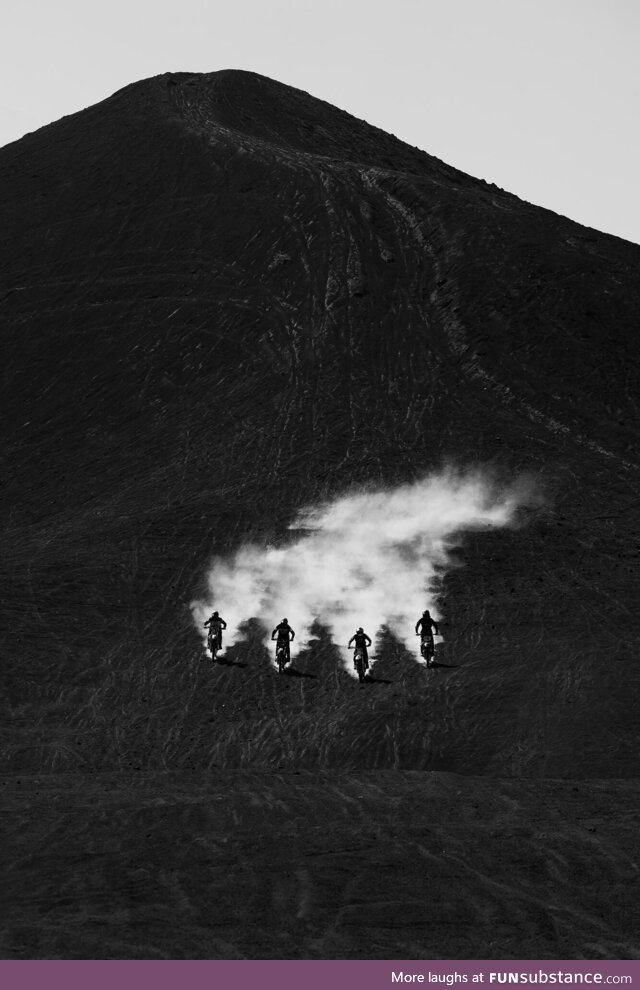 Four Horsemen - A photo I took in the lava fields of Bali