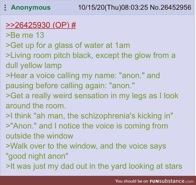 Anon gets Water