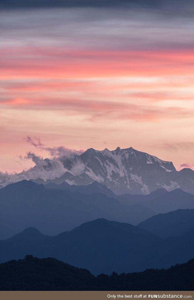 Monte Rosa, Zermatt, Switzerland. Photo by Samuel Ferrara