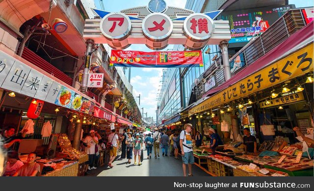 Tokyo food market