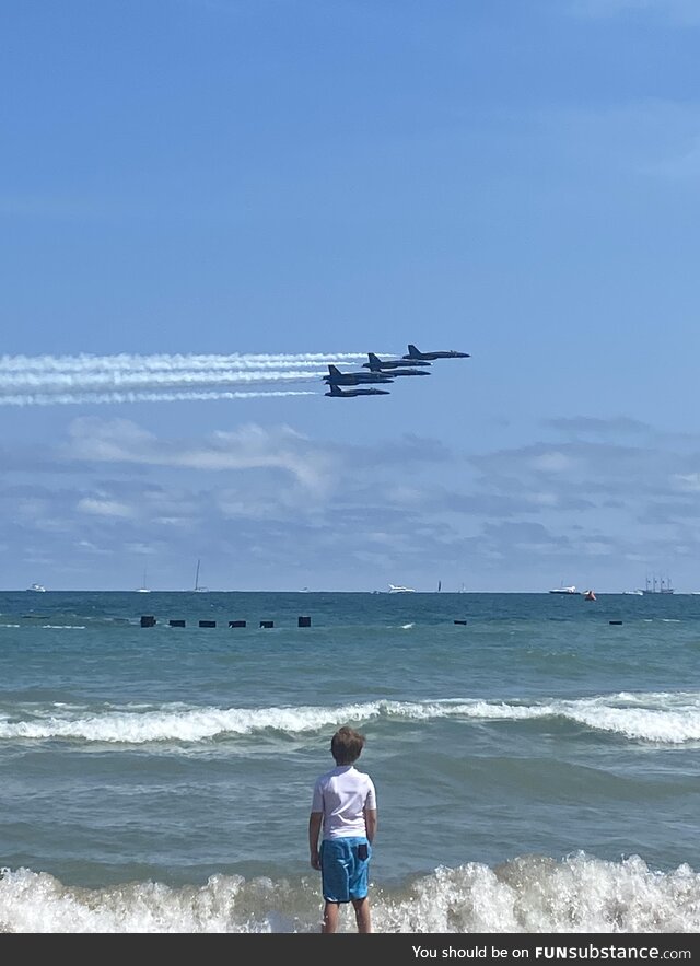 Blue Angels in Chicago