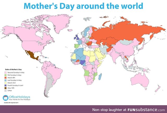 Mother's Day Worldwide