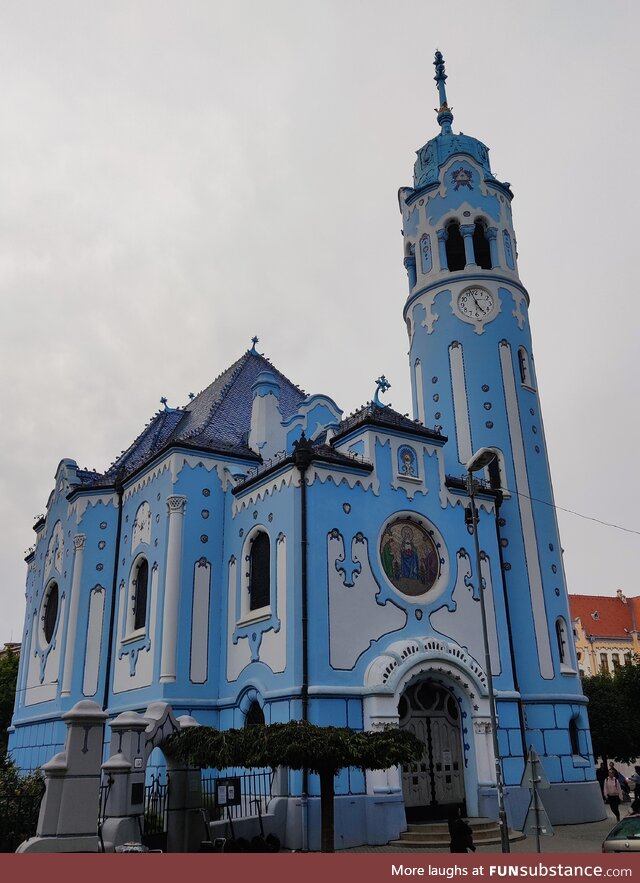 Blue church (bratislava, slovaquia)