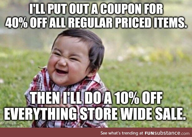 Rarely am I actually able to use the 40% off coupon for Joann Fabric