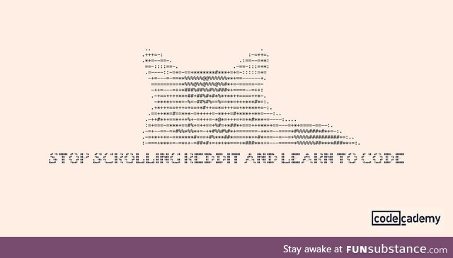 Only people who should learn how to code can see the secret message in our ad