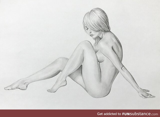 This is my latest drawing. What does she look like?