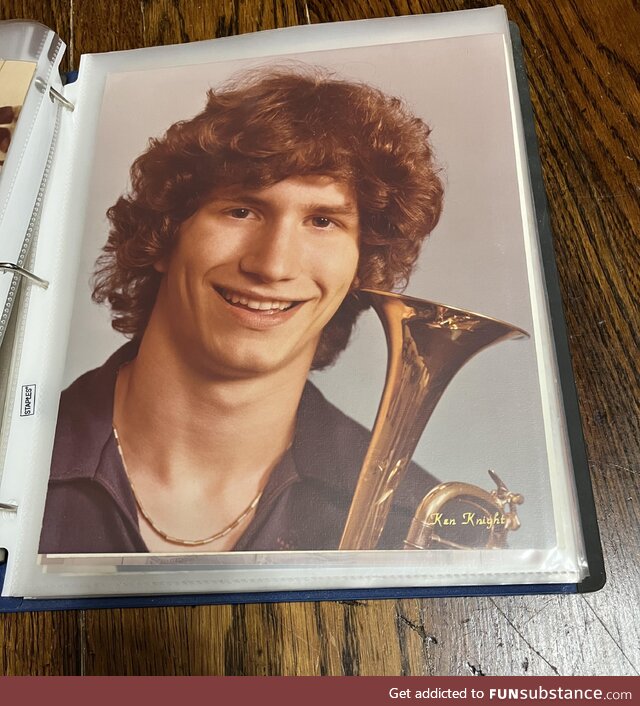 Going through an old family album, apparently my brother looked like Andy Samberg 30