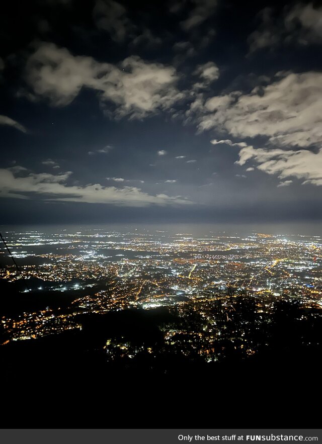 Night view of Sofia, Bulgaria!