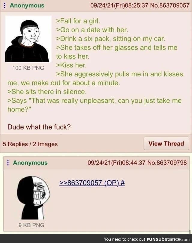 Anon has a Date