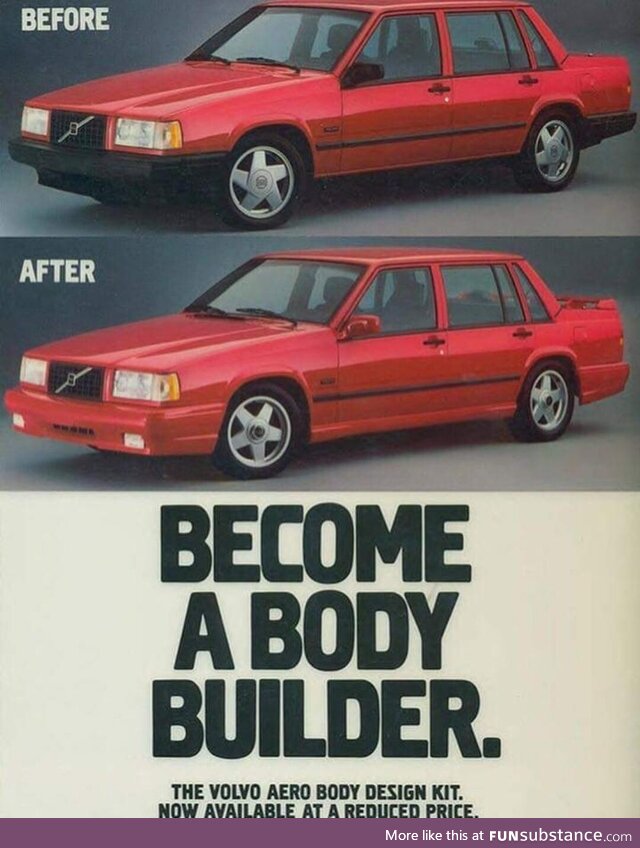 Old volvo ad
