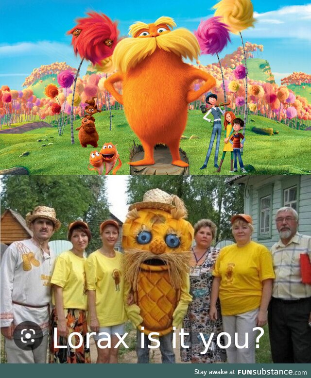 Lorax cosplay