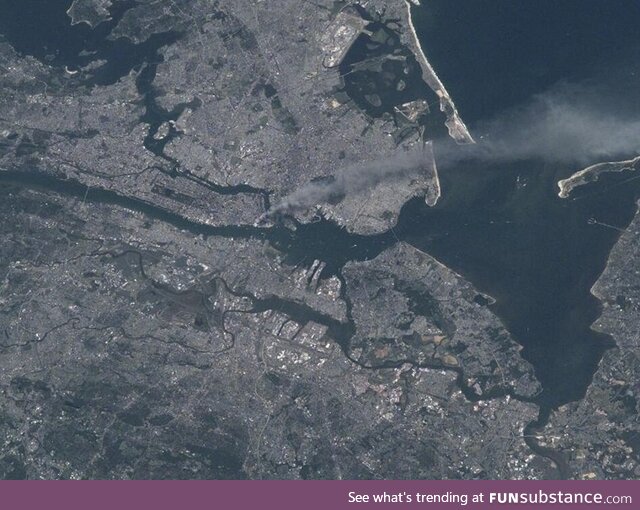 9/11/01 from Space