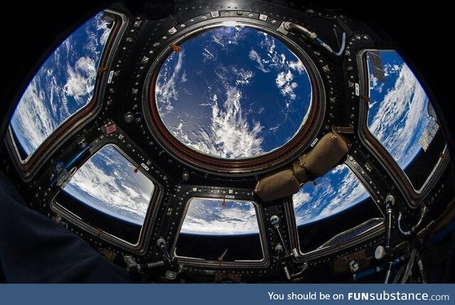 Blue Marble: Photo of Earth I captured from the space station