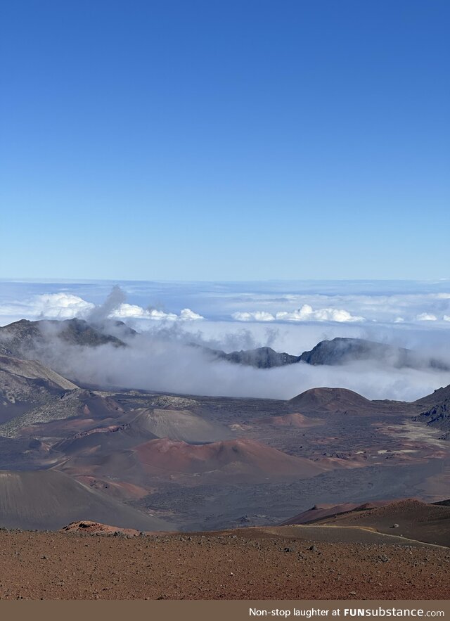 Haleakala in Maui, Hawaii