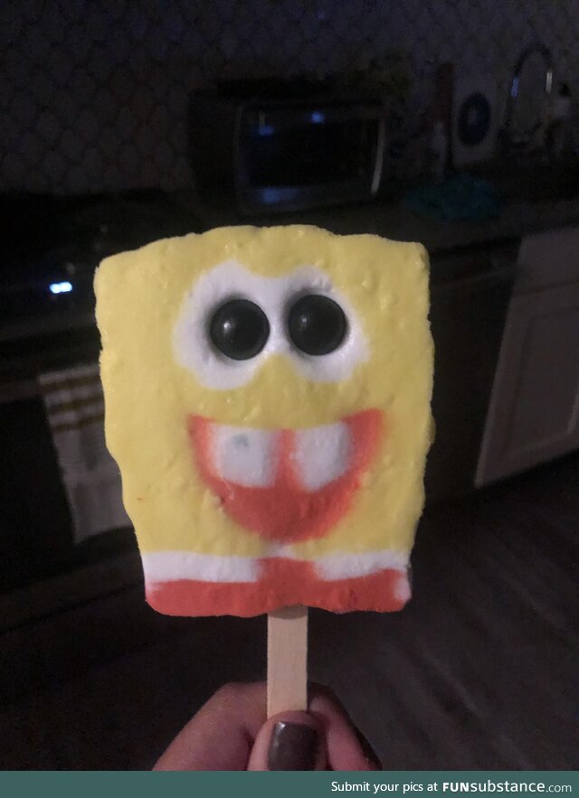 After eating approx. 360 spongebob pops, this is the first one I’ve gotten with