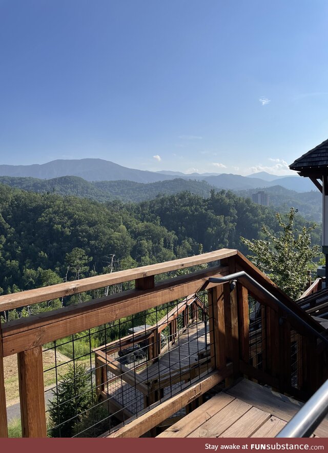 Overlooking the Appalachian Mountains, Gatlinburg, TN 2023
