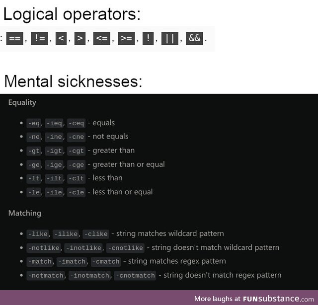 LogicalOperators