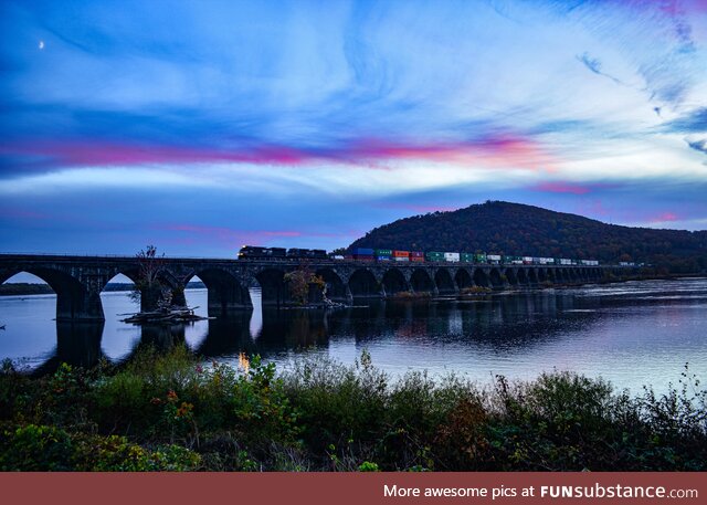 Rockville bridge, Harrisburg Pennsylvania