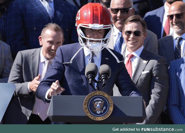 Football Biden isn't real, Football Biden can't hurt you