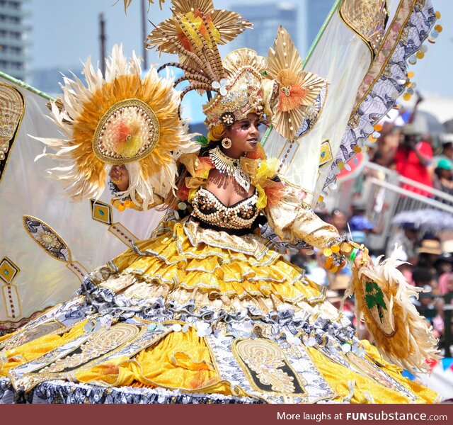 Caribana Performer at the The Toronto Caribbean Carnival