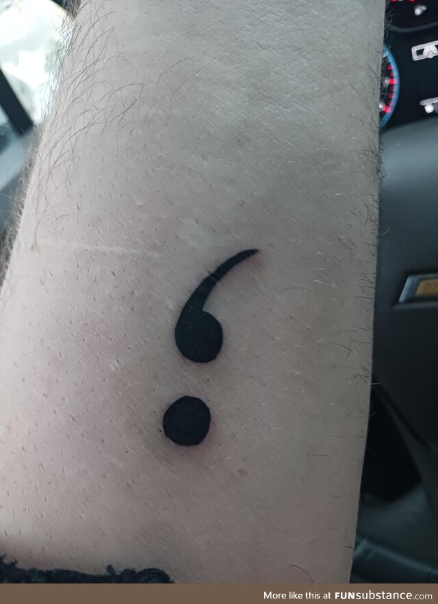 Got my first tattoo today! I know I wouldn't be here today if it weren't for my kitty,