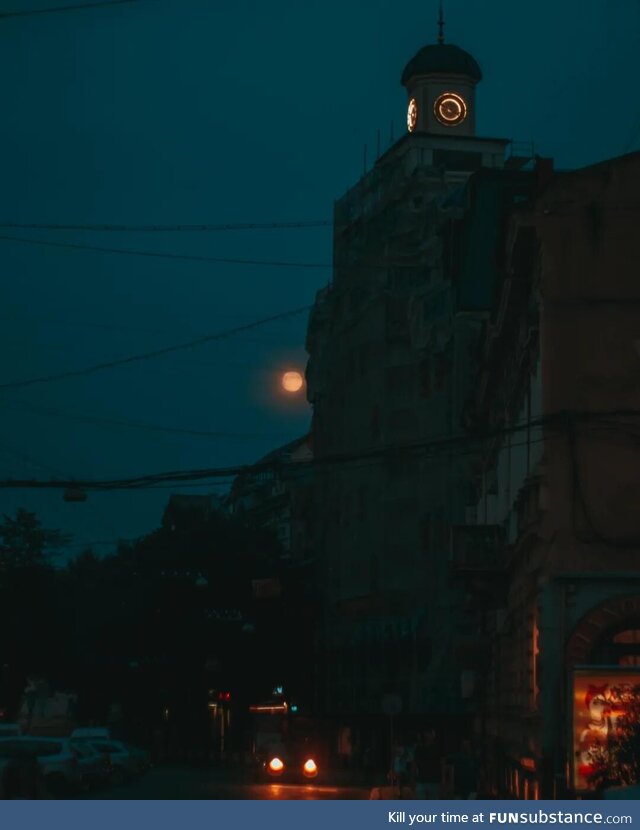 "Full moon light" Ivano-Frankivsk/Ukraine