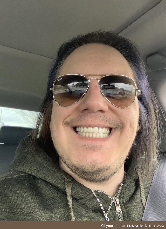 Got new teeth 2 days ago and while talking sucks I’m so happy I can smile again