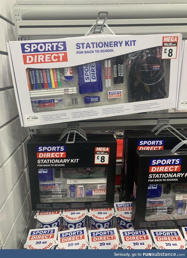 One of these stationery kits isn’t going anywhere