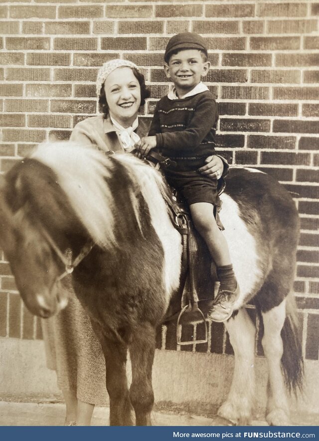 My grandfather and great grandmother in the 1930’s