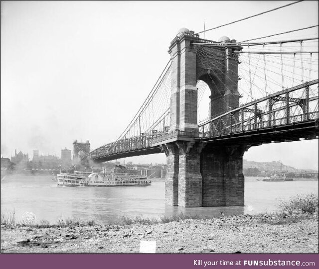 On this day, the Brooklyn Bridge opened in 1883, connecting Brooklyn to Manhattan