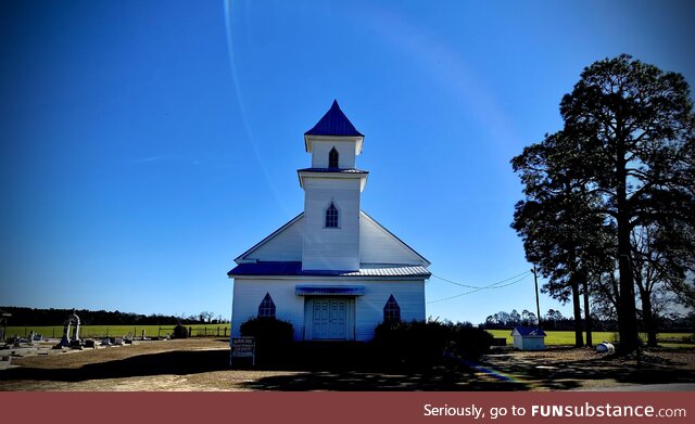 Old church in rural Georgia