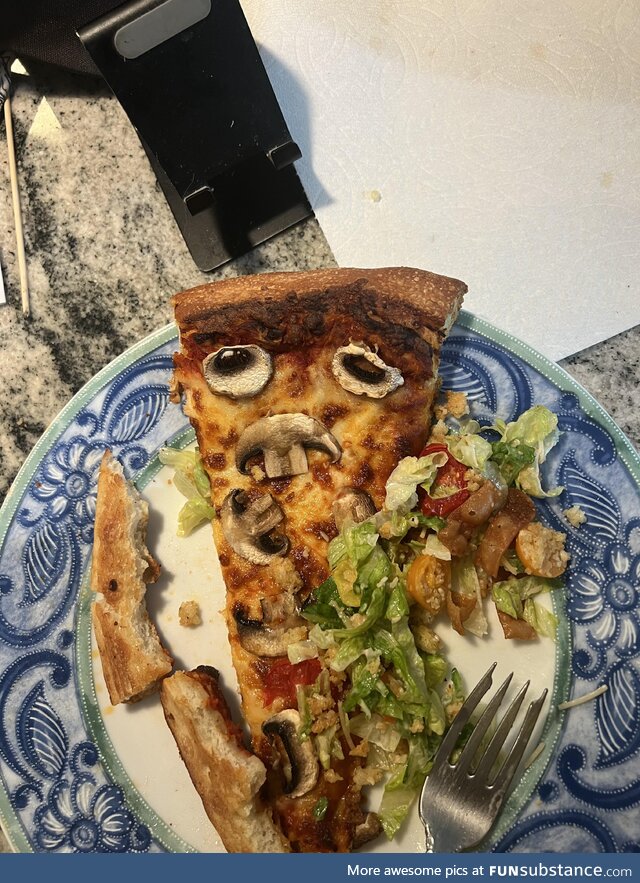 Was eating my dinner when I realized…