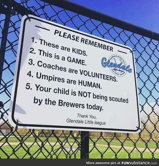 Ballpark rules