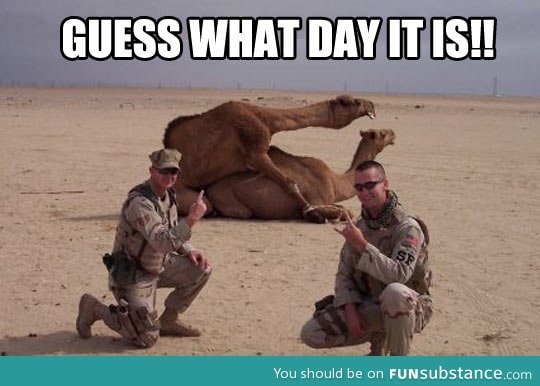 Guess what day