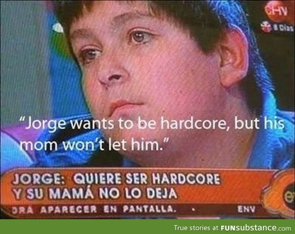 I feel you jorge