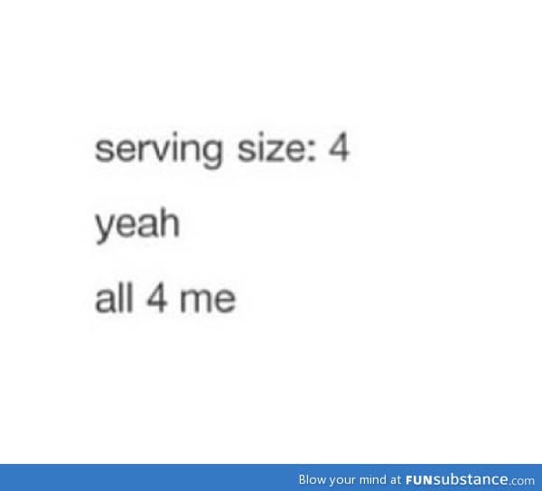 Perfect service size 4 me