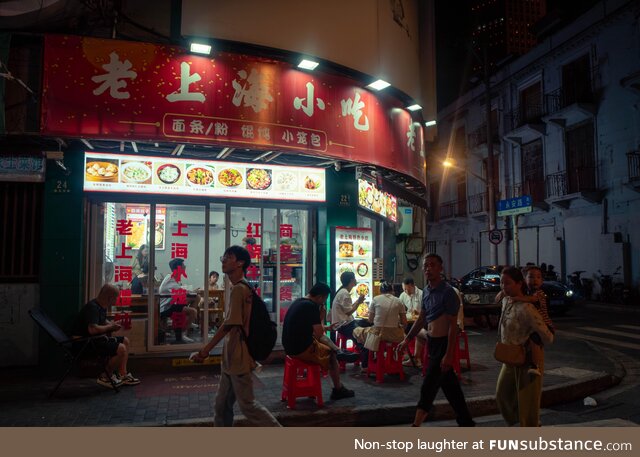 The back alleys of Shanghai, China