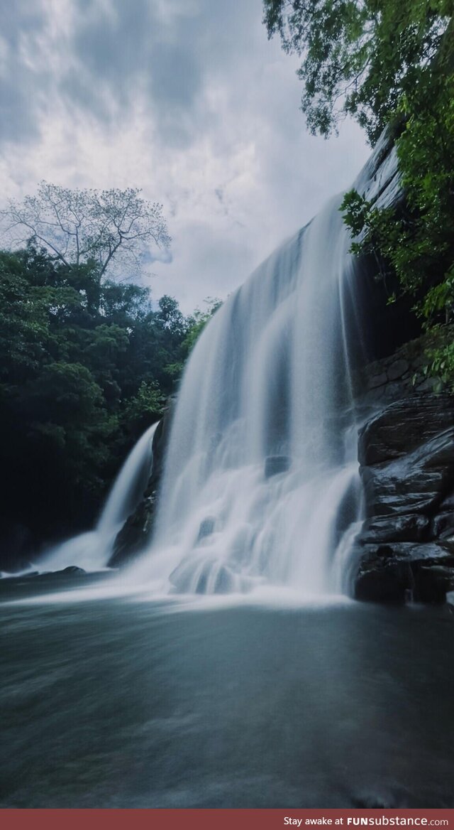 Tried capturing this beautiful waterfall (Sera Ella, Sri Lanka) using the long exposure