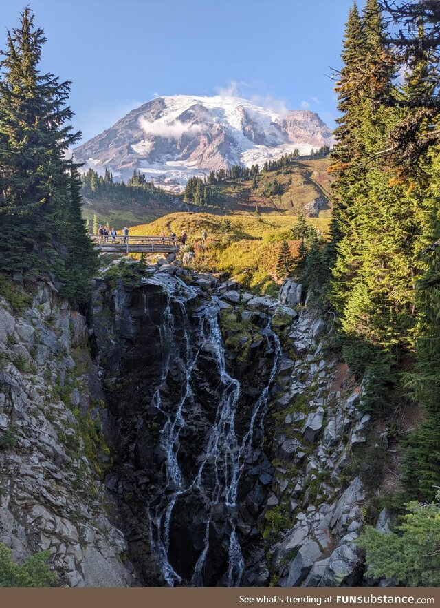 My wife took this picture of Mt. Rainier