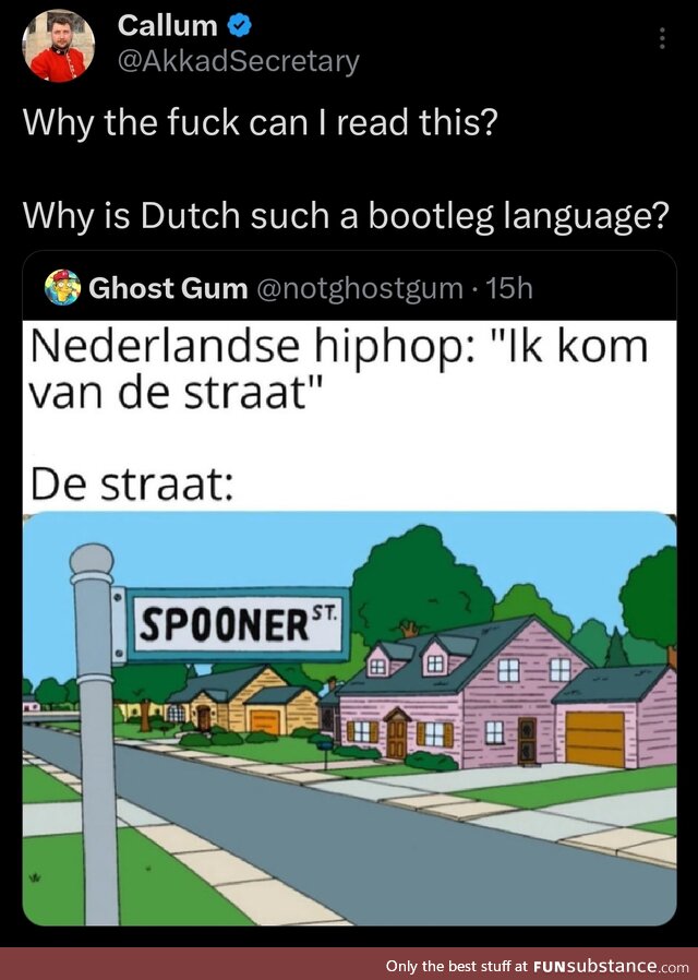 We hebben een serious probleme