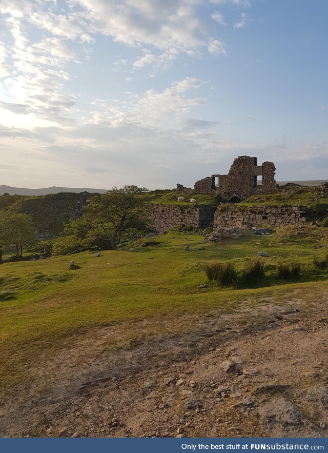 Ruins in the moor, taken by me