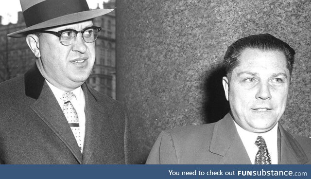 Jimmy Hoffa and bill bufalino