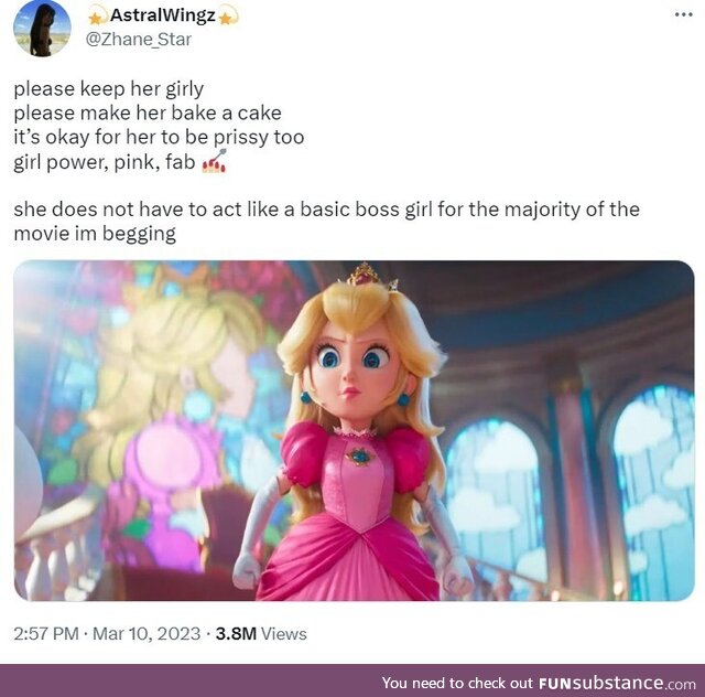 Let her be the princess she always was