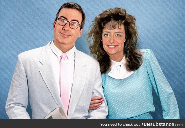 Megareverend John Oliver and his other wife Wanda Jo