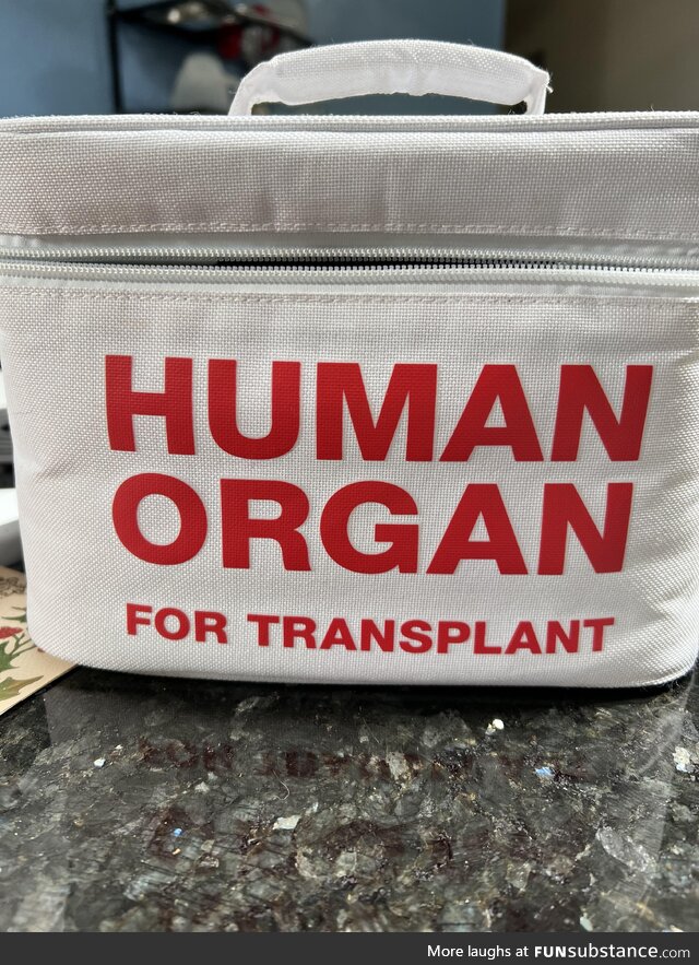 My wife is a nurse and this is her lunch box