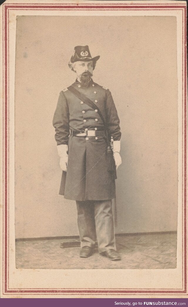 [OC] My 3x great- grandfather, surgeon of the 83rd New York Infantry Regiment in the