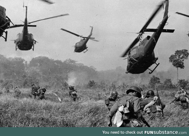 Insane photo of the Vietnam war