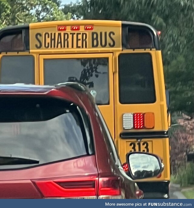 Scharter bus