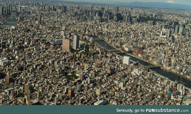 Tokyo is impressively massive